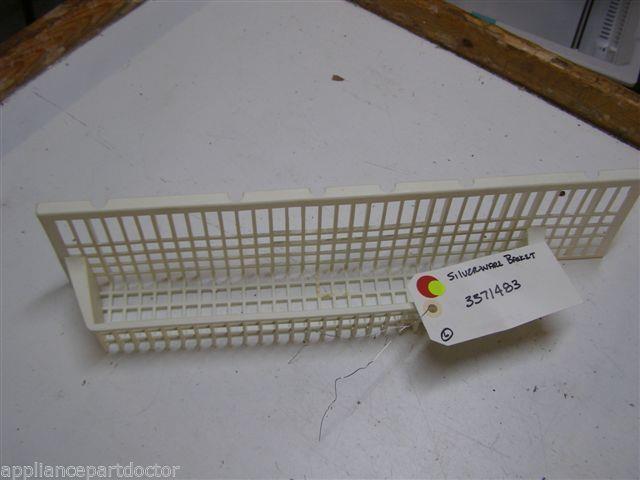 KENMORE DISHWASHER 3371483 SILVERWARE BASKET USED PART ASSEMBLY KENMORE DISHWASHER 3371483 SILVERWARE BASKET USED PART ASSEMBLY